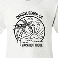 thumbnail image 4 of Inktastic Summer Vacation Mode Carmel Beach California Youth T-Shirt, 4 of 5