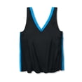 thumbnail image 4 of Swim 365 Women's Plus Size Chlorine-Resistant A-Line Two-Piece Skirtini Set, 4 of 6
