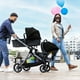 thumbnail image 2 of Sistema de viaje modular Evenflo Pivot Xpand con asiento infantil para automóvil LiteMax con barra antirrebote (Ayrshire Black), 2 of 5