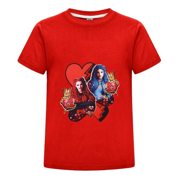 Red Character Tee – Kids Short Sleeve T-Shirt from Descendants 4