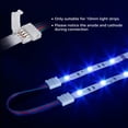 thumbnail image 3 of TORCHSTAR 32.8ft RGB 4 Pins Strip Light Extension Cable Cord Kit, Extension Cords, LED Splitter Connectors, 3 of 7