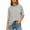 #031 Gray, variant on Felirenzacia Women's Striped Sweatshirt, Loose Casual Crew Neck Long Sleeve Off Shoulder Pullover Top, Fall Soft Lightweight Layered Undershirts