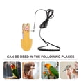 thumbnail image 3 of IFANLANDOR 1 Set of Suede Bird Harness Cockatiel in Practical Design for Birds, 3 of 6