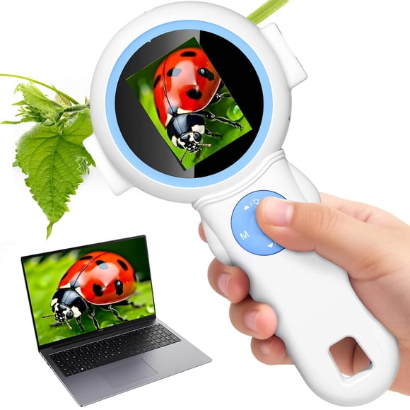 Microscopio Daxiongmao Mini Digital 1080P 1000X para Niños