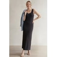 thumbnail image 2 of ellos Women's Plus Size Sleeveless Knit Maxi Dress - 22/24, Black, 2 of 4