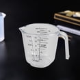 thumbnail image 4 of Vaso medidor graduado transparente de 300 ml para cocina, comedor y bar, en forma de taza de té, cristalería acrílica, vasos acrílicos costeros para beber, 4 of 5