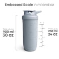 thumbnail image 3 of Smartshake Reforce Botella coctelera estilo Harry Potter Expecto Patronum de acero inoxidable (900 ML /30 oz) | Botella coctelera deportiva de resistencia ligera con tapa suave | A prueba de fugas, si, 3 of 5