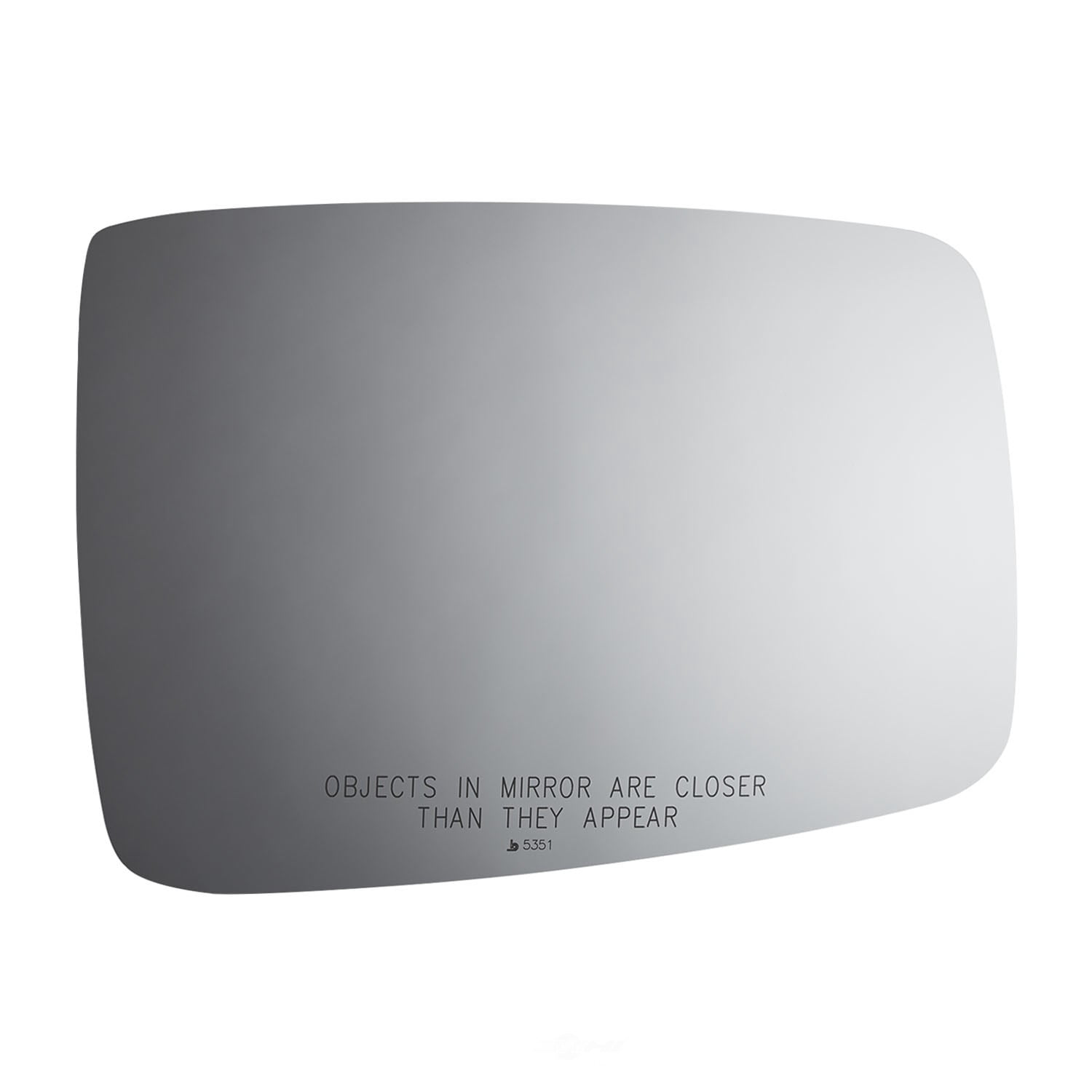 Burco Side View Mirror Replacement Glass - Clear Glass - 5351