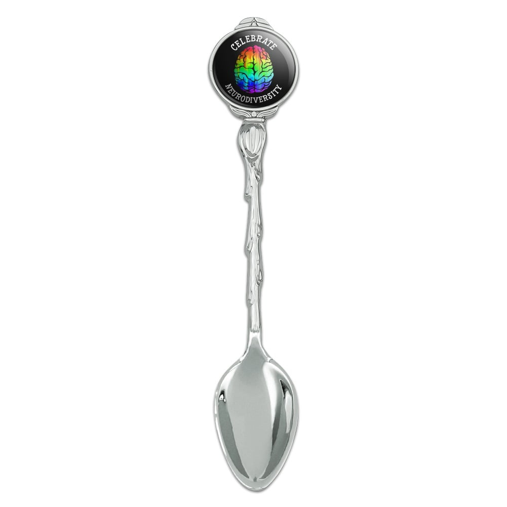 Celebrate Neurodiversity Brain Autism Rainbow Spectrum Novelty