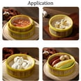 thumbnail image 4 of Multi-Sizes Bamboo Steamer Basket,Bamboo Food Steamer,Chinese Food Making Steamers, for Dumplings,Rice,Vegetables,Fish,Meat,Seafood 24.5CM LID, 4 of 8