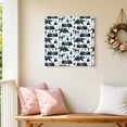 thumbnail image 5 of Grizzly Bear Canvas Wall Art for Living Room, Country Forest Dark Green Beige Animals Pine Trees Star Poster Print Painting for Bedroom Office Home Decoration Wall Pictures Prepare To Hang 10"x10", 5 of 9