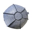 thumbnail image 2 of Cubierta para pelota de Yoga, accesorios para cubierta de pelota de ejercicio, protección plegable, pelota de Pilates Gris claro, 2 of 8