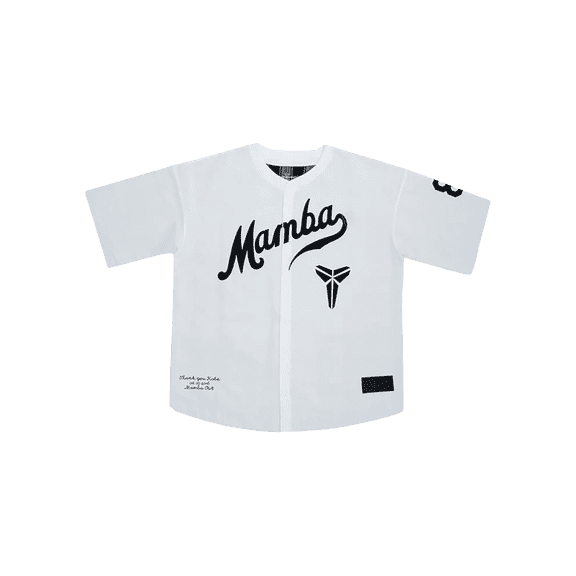 NIKE MENS Kobe Bryant Baseball Jersey "White" IB0007 133 IB0007 133 from Stadium Goods