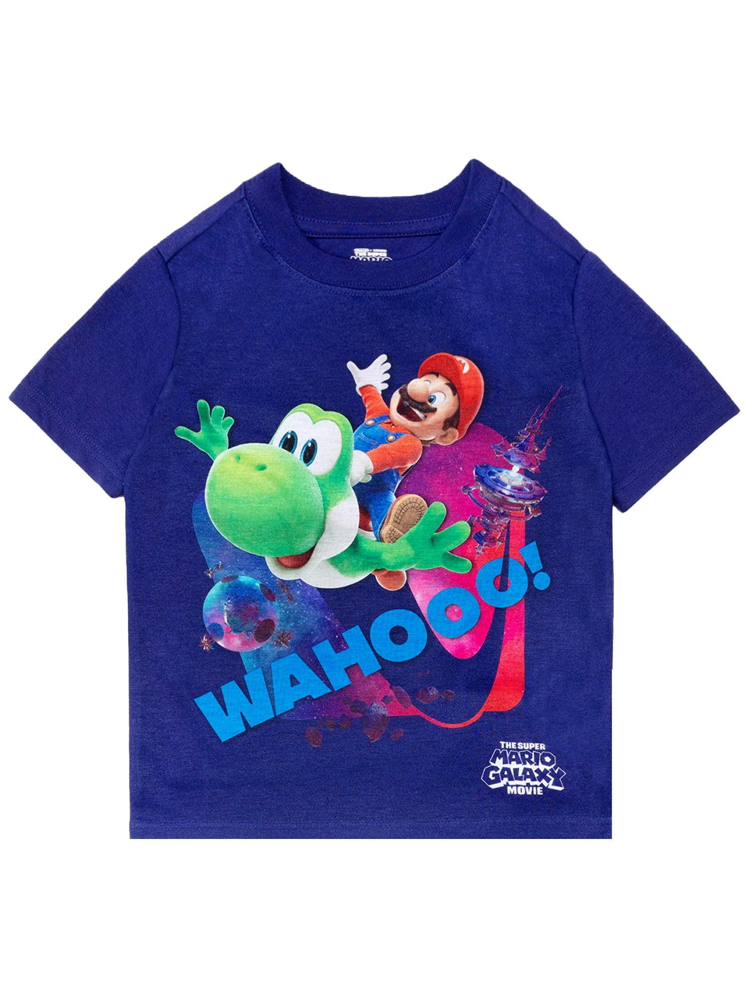 Super Mario Brothers 2-Piece Short Sleeve and Short Pajama Set, 4-12