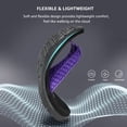 thumbnail image 6 of STQ Flip Flops for Women Quick Dry Yoga Mat Beach Sandals Comfortable for Summer Black Purple Size 9, 6 of 8