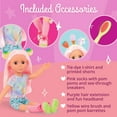 thumbnail image 3 of Glitter Girls Nixie 14 inch Doll Wearing Colored Outfit with Hair Accessories and Toy Food Props  Dolls for 3+ Years Old Girls, 3 of 7