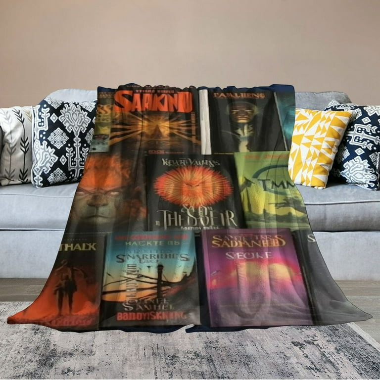 QZHH The Full Collection of Stephen King Books Flannel Blanket Lightweight Cozy Bed Blankets Soft Throw Blanket Fit Couch Sofa Suitable for All Season Walmart