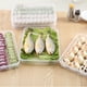 thumbnail image 5 of Recipiente para almacenar dumplings, caja transparente para almacenar alimentos, organizador de 5 compartimentos para cocina y refrigerador, diseño apilable y a prueba de fugas para, 5 of 6