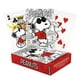 thumbnail image 1 of Juego de cartas AQUARIUS Peanuts Joe Cool con licencia oficial, 1 of 7