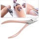thumbnail image 4 of Cortaúñas encarnadas, tijera para eliminar la piel muerta, herramienta de pedicura de acero inoxidable, oro rosa, 4 of 12