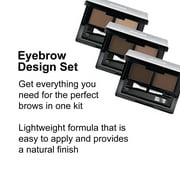 PUPA Milano Eyebrow Design Set, Eyebrow Kit, 003 Dark Brown, 0.039 oz