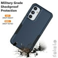 thumbnail image 6 of Njjex for Samsung Galaxy A55 5G Phone Case,Shockproof Dust/Drop Proof 2-Layer Full Body Protective Heavy Duty Durable Rugged Hybrid Cover for Galaxy A55 5G,Blue, 6 of 6