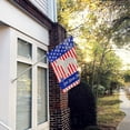 thumbnail image 2 of Carolines Treasures BB3294CHF USA Patriotic Bedlington Terrier Flag Canvas House Size  Large multicolor, 2 of 4