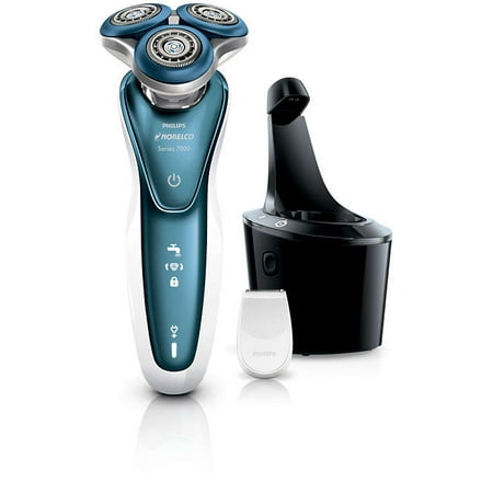Philips Norelco Shaver 7300 Electric Shaver for Sensitive Skin with Precision trimmer, (Best Shaving Machine For Sensitive Skin)