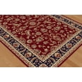 thumbnail image 3 of Tayse Sensation Area Rug 4790 RED Traditional Red Bordered Scrolls 7' 10" x 10' 3" Rectangle, 3 of 3