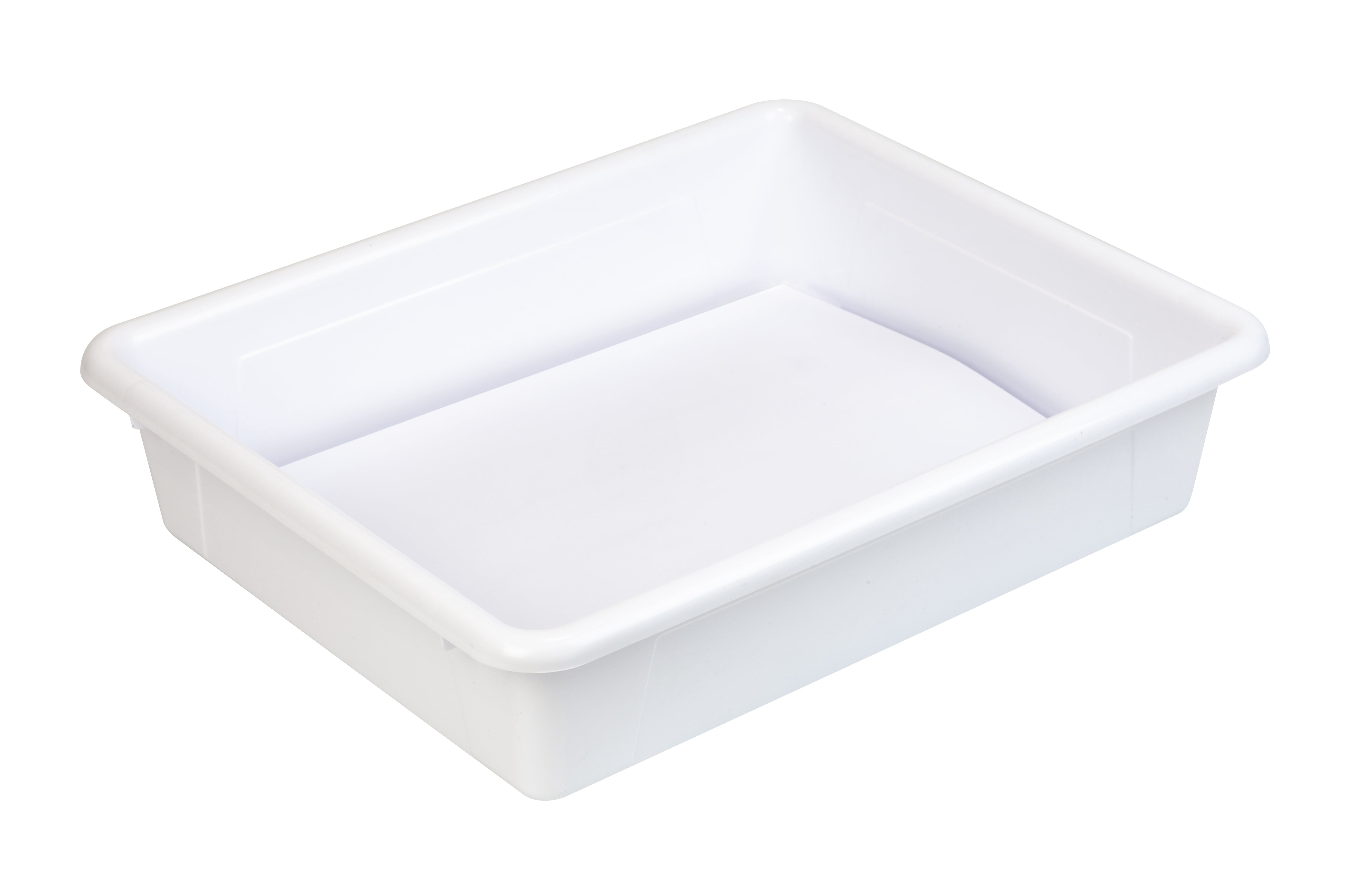 Pen+Gear Plastic Letter Tray, Letter Size Paper Sorter, Arctic White