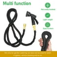 thumbnail image 3 of Garden Hose, 3X Automatic Expandable 24.6ft Water Hose Leakproof Flexible Lightweight Water Pipe with High Pressure Spray Nozzle and Storage Rack for Car, Yard, Outdoors, Rv, 3 of 8