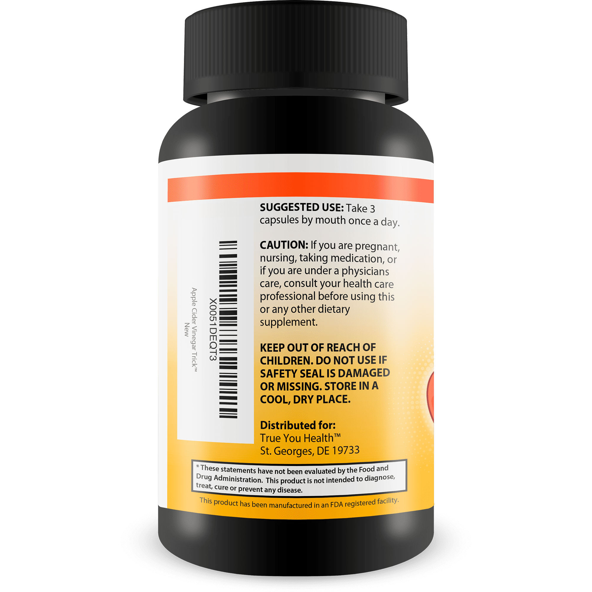 Apple Cider Vinegar Trick - Our Best Apple Cider Vinegar Pills with Vitamin C - Our Best Keto Acv Pills - Turmeric Ginger Applecider Vinegar and Garlic Supplement - Acv Trick