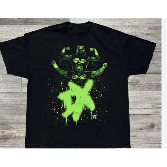 Reprint Rare DX D-Generation X Triple H Shawn Michaels T Shirt Full Size S-5XL