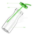 thumbnail image 5 of Water Bottle With Straw Made by Simple HH|33oz BPA Free Tritan Cold Drink Tumbler with Straw （Multi-color selection)(Green), 5 of 5