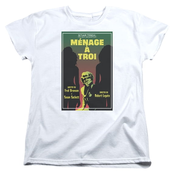 Star Trek Tng Season 3 Episode 24 Women's T-Shirt White