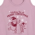 thumbnail image 3 of Disney Winnie The Pooh - Wishing For A Merry Christmas - Women's Racerback Tank Top, 3 of 5