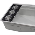 thumbnail image 5 of Ruvati USA RVH8224 33 in. Workstation Two-Tiered Ledge Undermount 16 Gauge Stainless Steel Kitchen Sink, 5 of 7