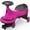 Pink, variant on Hurtle Swing Ride On Car, Wiggle Car Toy for Kids, No Pedals, Batteries or Gears, Safe Toddler Ride On Toy with Twist & Go Motion, for Indoor & Outdoor Use, Suitable for Kids Above 2 Years, Black