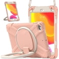thumbnail image 5 of Funda a juego para iPad Mini 4/5 con correa para el hombro, soporte de anilla ajustable grande, portalápices y protección contra golpes., 5 of 5