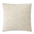 thumbnail image 3 of Dearfoams Cardiff Soft Fur Pillow, 20'' x 20'', Ivory, 3 of 5