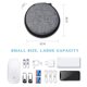 thumbnail image 2 of Bolsa de almacenamiento multifuncional para auriculares de tela EVA Oxford, caja de almacenamiento de cable de datos, 2 of 5
