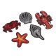 thumbnail image 1 of 5 piezas de marinos Zulema apliques decorativos Parches de hierro Parches de costura para animales, 1 of 8