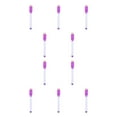 thumbnail image 2 of sweethay Students Portable Whiteboard Pen Teaching Room Office Markers Anti-smudge Erasable Chalkboard Home Handwriting Pencil Violeta 10piezas, 2 of 6