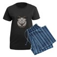 thumbnail image 5 of CafePress - Cartoon Goat Women's Dark Pajamas - Women's Short Sleeve Print T-Shirt and Pants Dark Cotton Pajama Set, 5 of 7