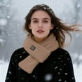 thumbnail image 1 of USB Heated Scarf with Adjustable Temperature for Neck and Shoulder Warmth, Portable Winter Cold Protection for Men and Women, 1 of 8