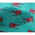 thumbnail image 4 of oneOone Viscose Chiffon Fabric Branch & Bird Block Printed Fabric 1 Yard 42 Inch Wide, 4 of 4