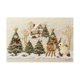 thumbnail image 2 of Christmas Holiday Embroidery Style Non-Slip Absorbent Kitchen Floor Mat, Washable Indoor Doormat for Entryway Bathroom Laundry Room Decor, 2 of 6