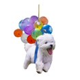 thumbnail image 2 of Vikakiooze 2022 Home Decor Clearance Car Cute Dog Hanging Ornament With Bubbles-Hanging Ornament Decors 2D Effect, 2 of 3