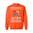 thumbnail image 1 of Awkward Styles Ugly Christmas Sweatshirt Xmas Autism Sweater, 1 of 5