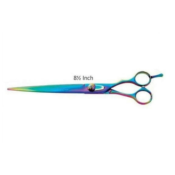 Professional Dog Grooming Rainbow 5200 Series Straight Steel Shears Pick Size (8.5")